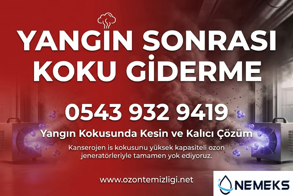 Yangın Sonrası Koku Giderme